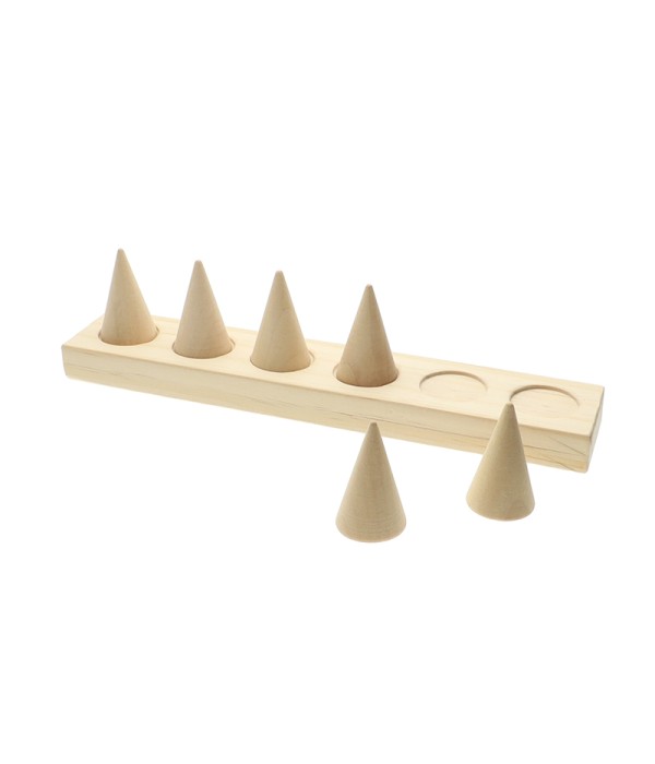 Expositor para anillos 7x4x22 cm