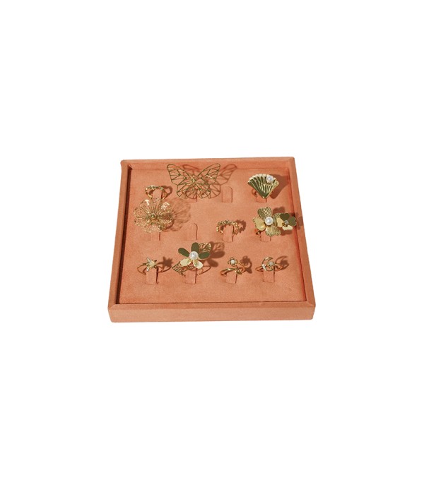 Expositor para anillos 15.5x15.5 cm