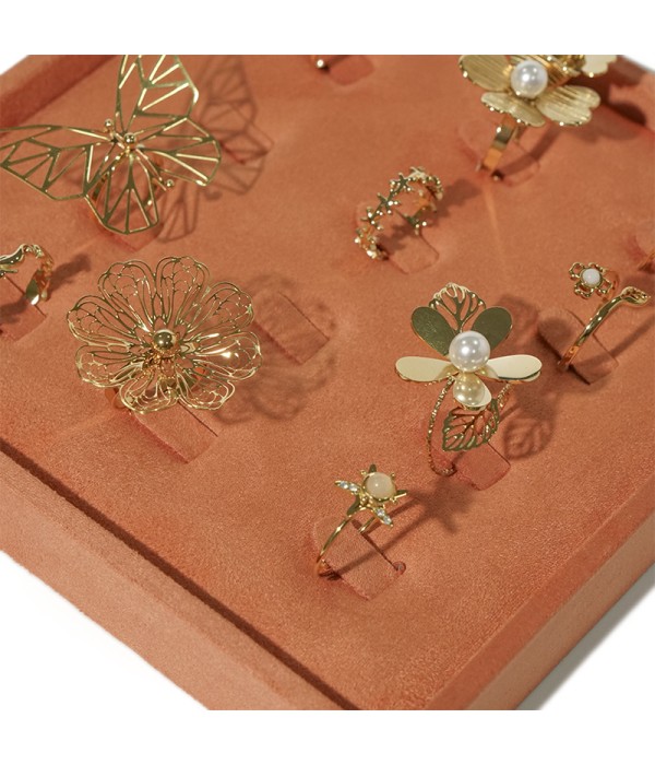 Expositor para anillos 15.5x15.5 cm