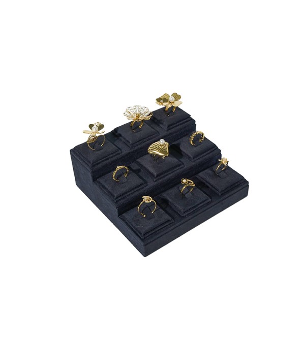 Expositor para anillos escalorado 14.5x15 cm