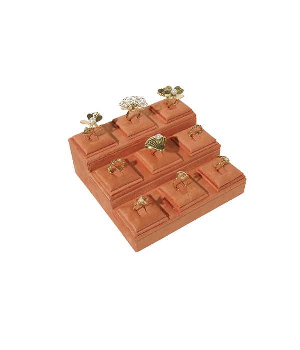 Expositor para anillos escalorado 14.5x15 cm