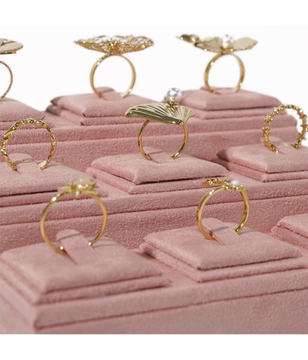 Expositor para anillos escalorado 14.5x15 cm