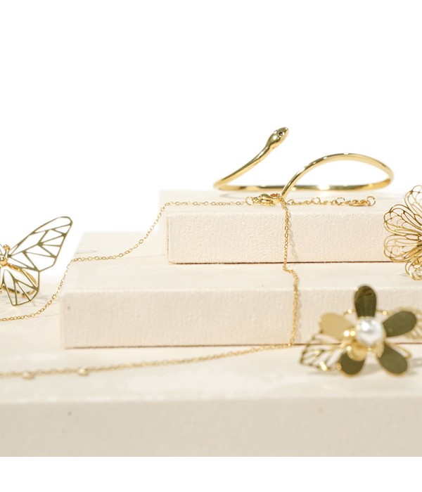 Expositor de joyas con 3 bases móviles