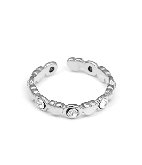 Anillo con circonitas incrustadas 2