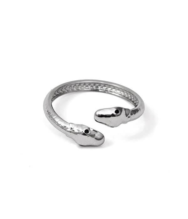 Anillo con doble cabeza de serpiente 2