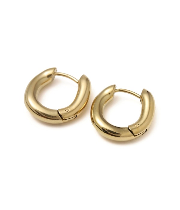 Pendientes de aro pequeños y gruesos