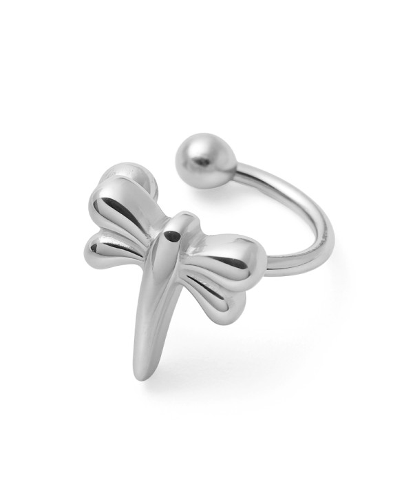 Clip de oreja con diseño de libélula