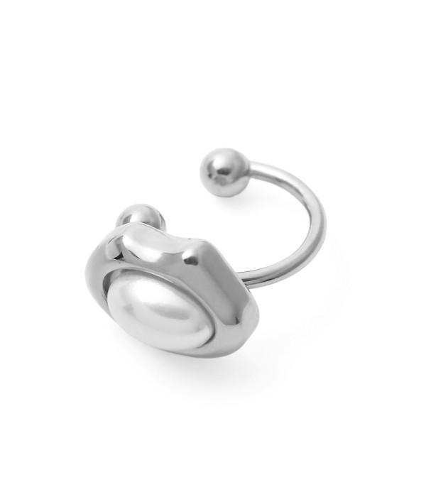 Clip de oreja con perla 2