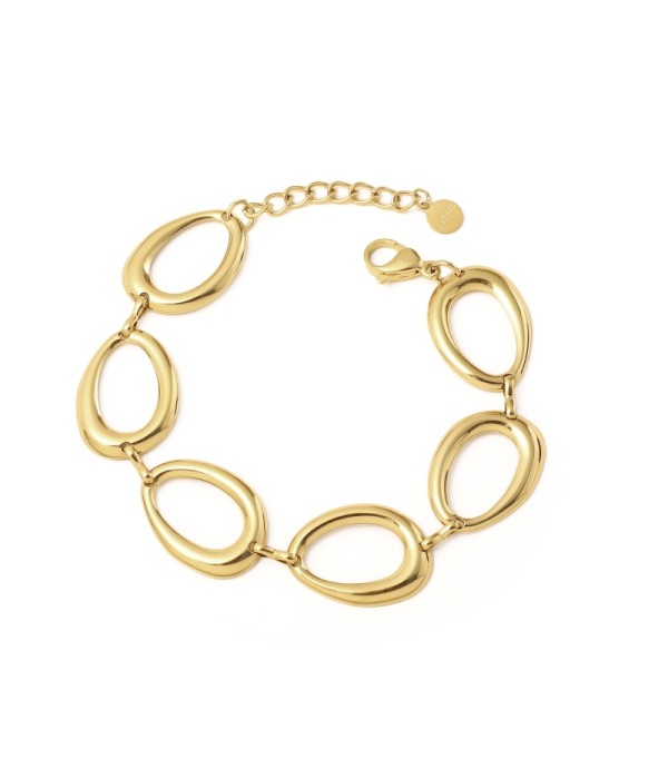 Pulsera de eslabones ovalados