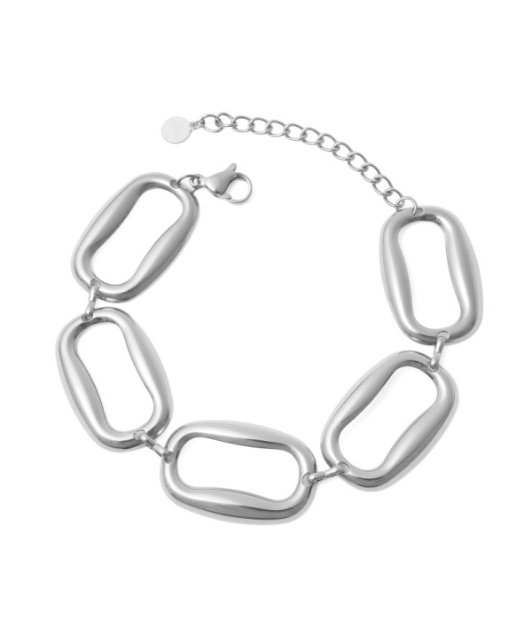 Pulsera de eslabones ovalados