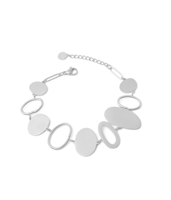 Pulsera con eslabones irregulares