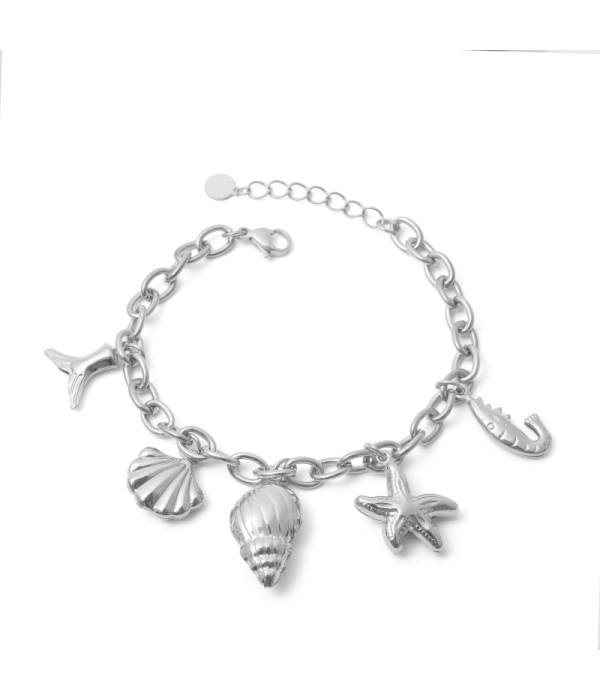 Pulsera con colgantes marinos 2