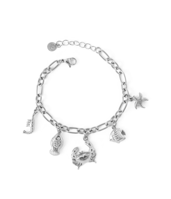 Pulsera con colgantes marinos 2