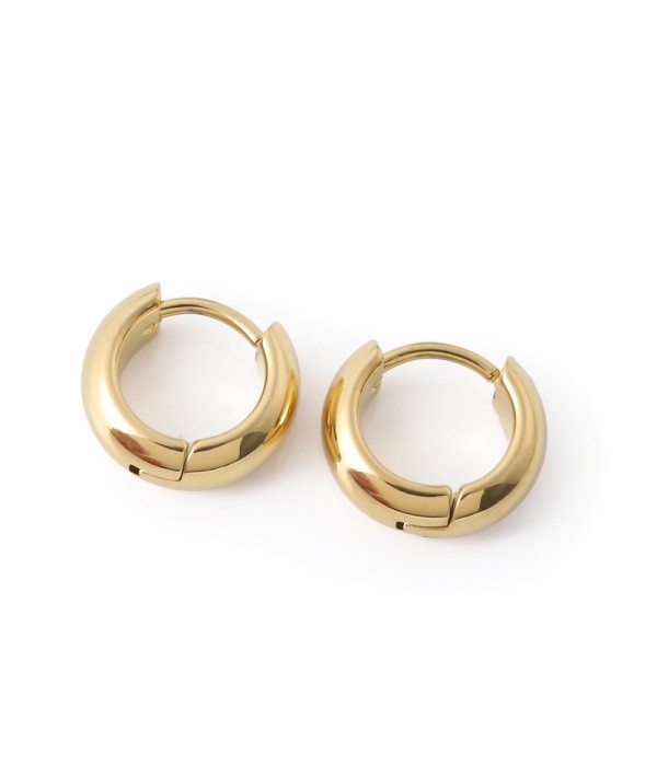 Pendientes de aro gruesos