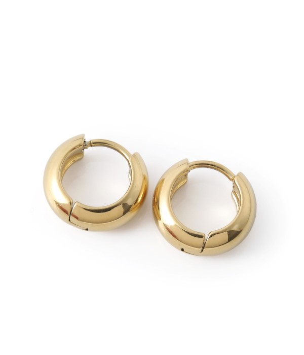 Pendientes de aro gruesos