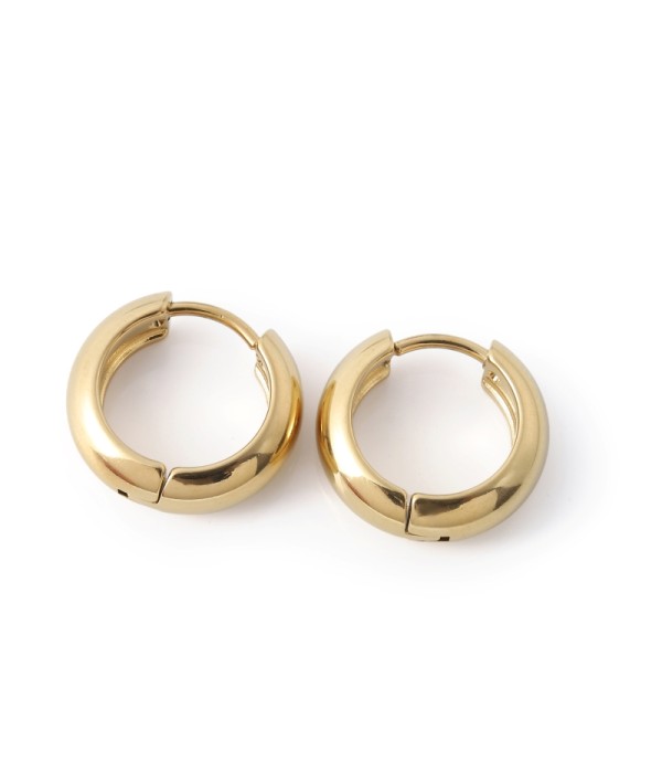 Pendientes de aro gruesos