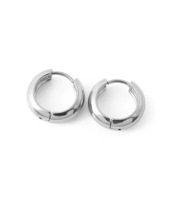 Pendientes de aro gruesos