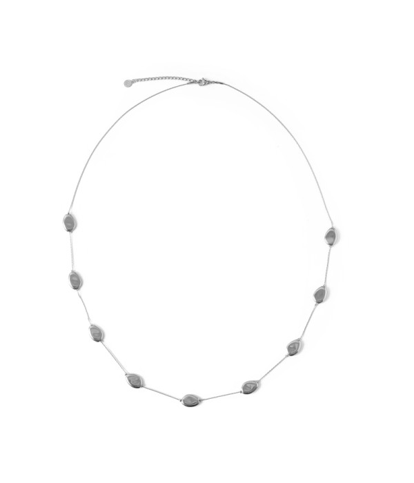 Collar minimalista con eslabones ovalados
