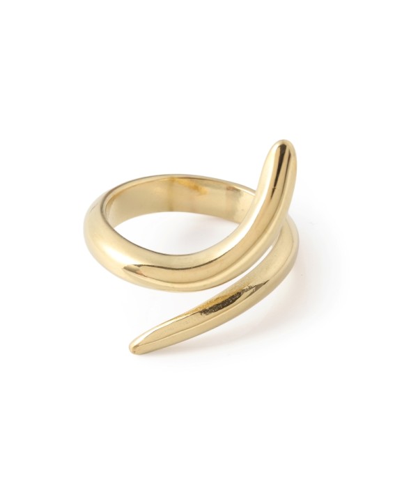 Anillo con forma de serpiente