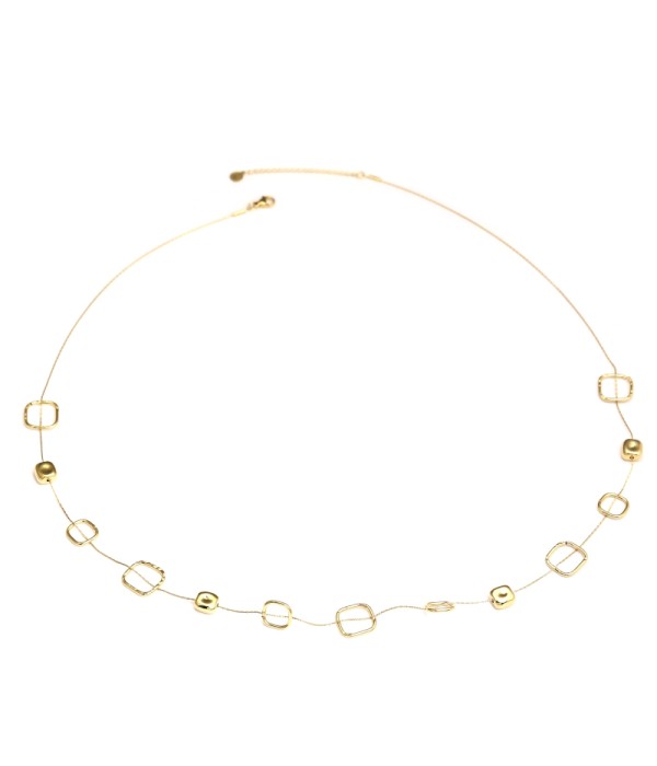 Collar minimalista geométrico