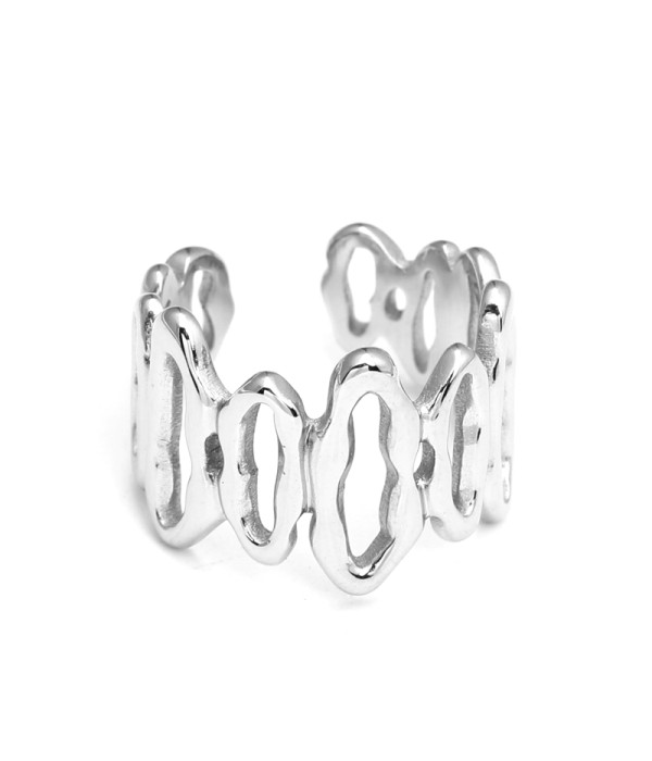 Anillo calado de formas irregulares 2