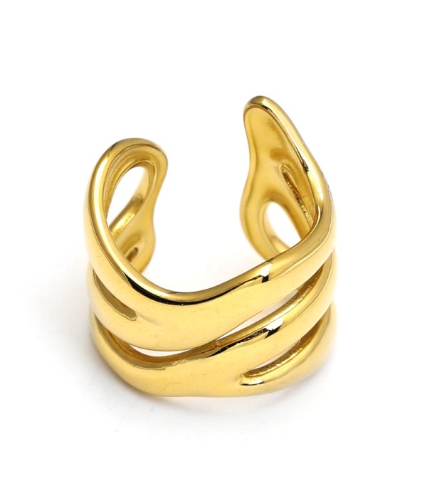 Anillo de ondas modernas