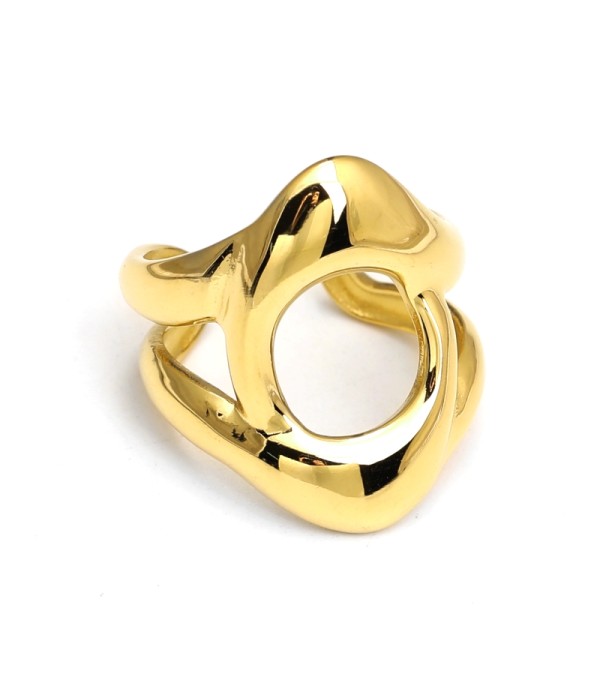 Anillo de óvalo moderno