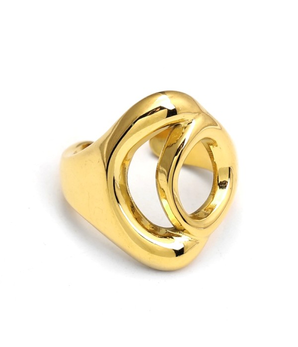 Anillo de óvalo moderno