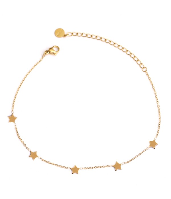 Tobillera de estrellas