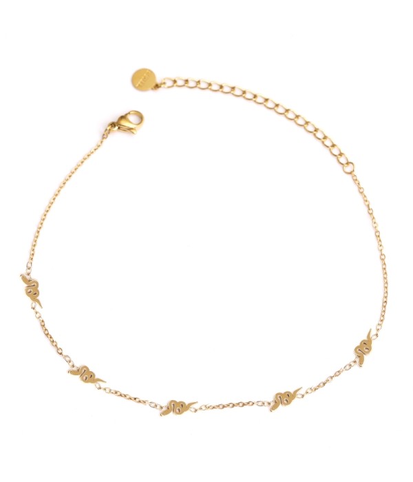 Tobillera de serpiente