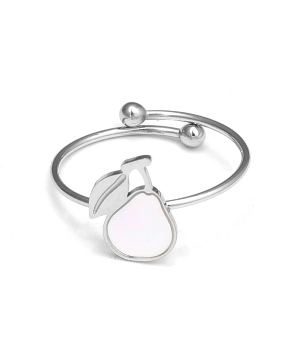 Anillo con pera de nácar