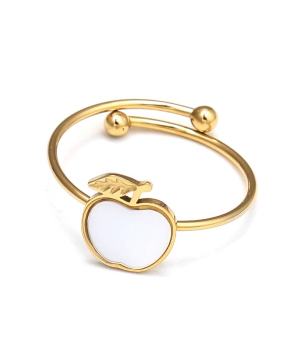 Anillo con manzana de nácar