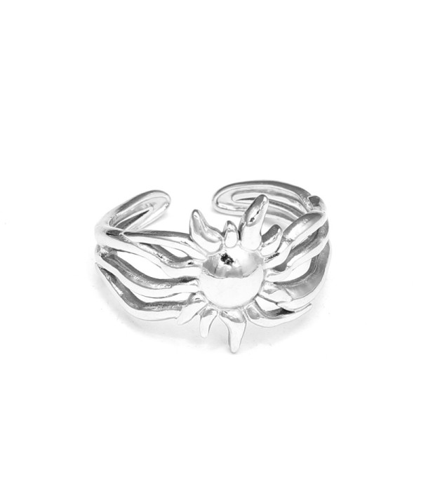 Anillo con diseño de sol