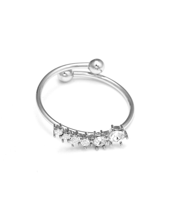 Anillo con circonitas