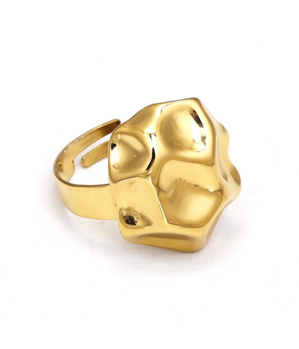 Anillo de forma orgánica