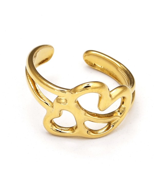 Anillo con diseño artístico