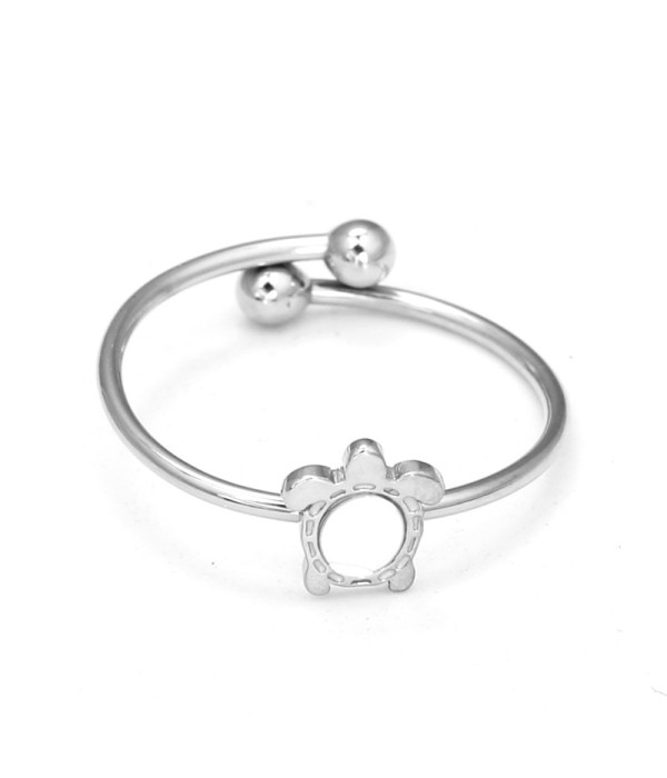 Anillo de tortuga con nácar