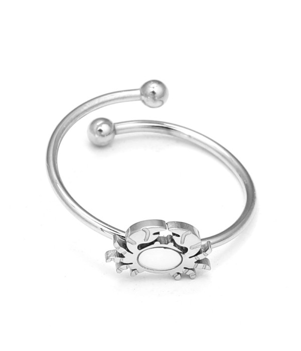 Anillo de cangrejo con nácar 2