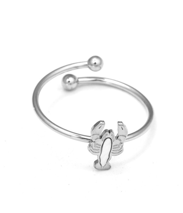 Anillo de langosta con nácar