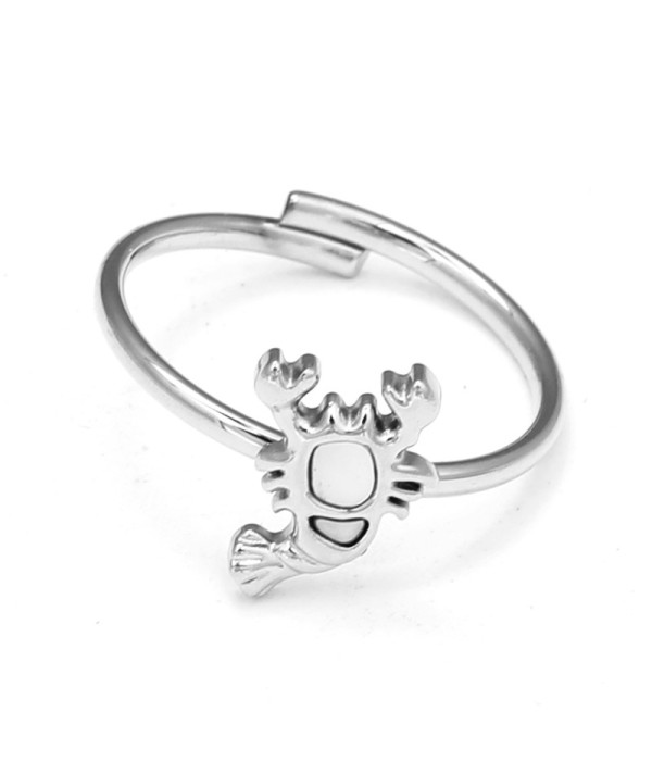 Anillo de langosta con nácar