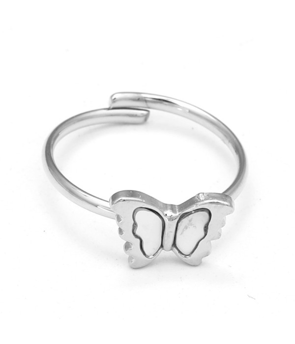 Anillo de mariposa con nácar 2