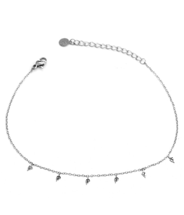 Tobillera con colgantes de serpientes 2