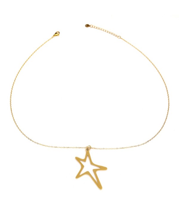 Collar con colgante de estrella (Grande)