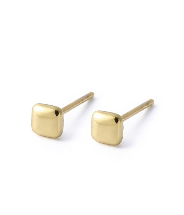 Pendientes cuadrados minimalistas