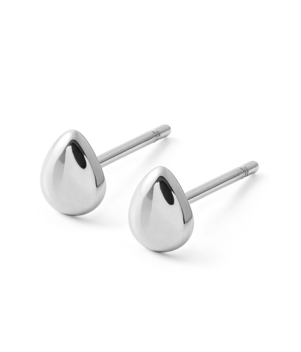 Pendientes minimalistas de gota
