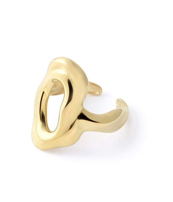 Anillo de óvalo irregular