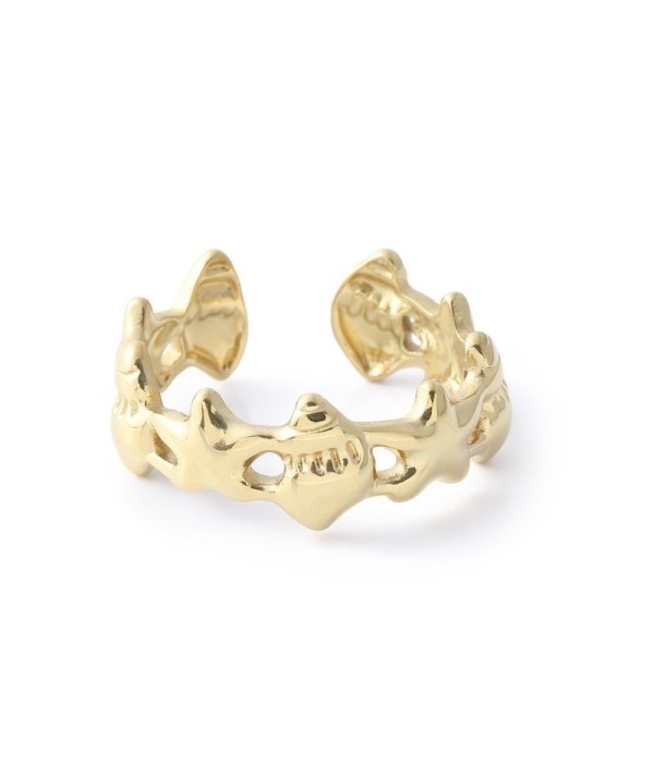 Anillo de concha y estrella de mar