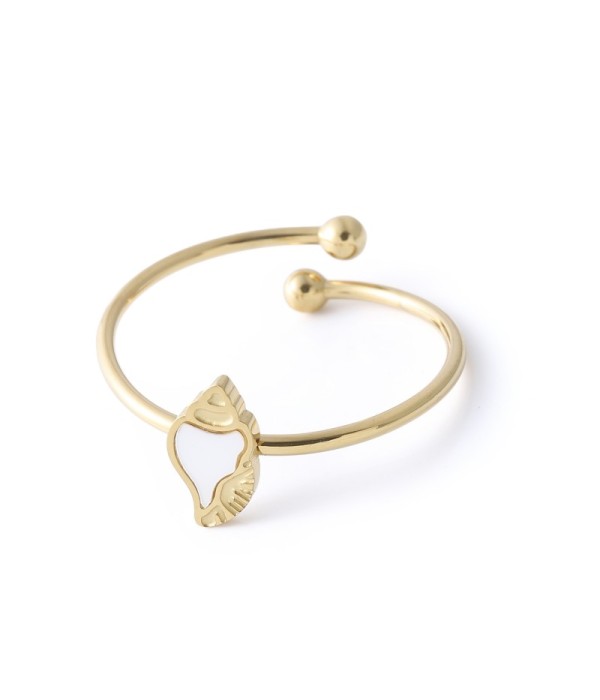 Anillo con caracola de nácar