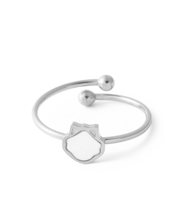 Anillo con gato de nácar 2