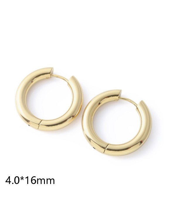 Pendientes de aro (4.0x16mm)